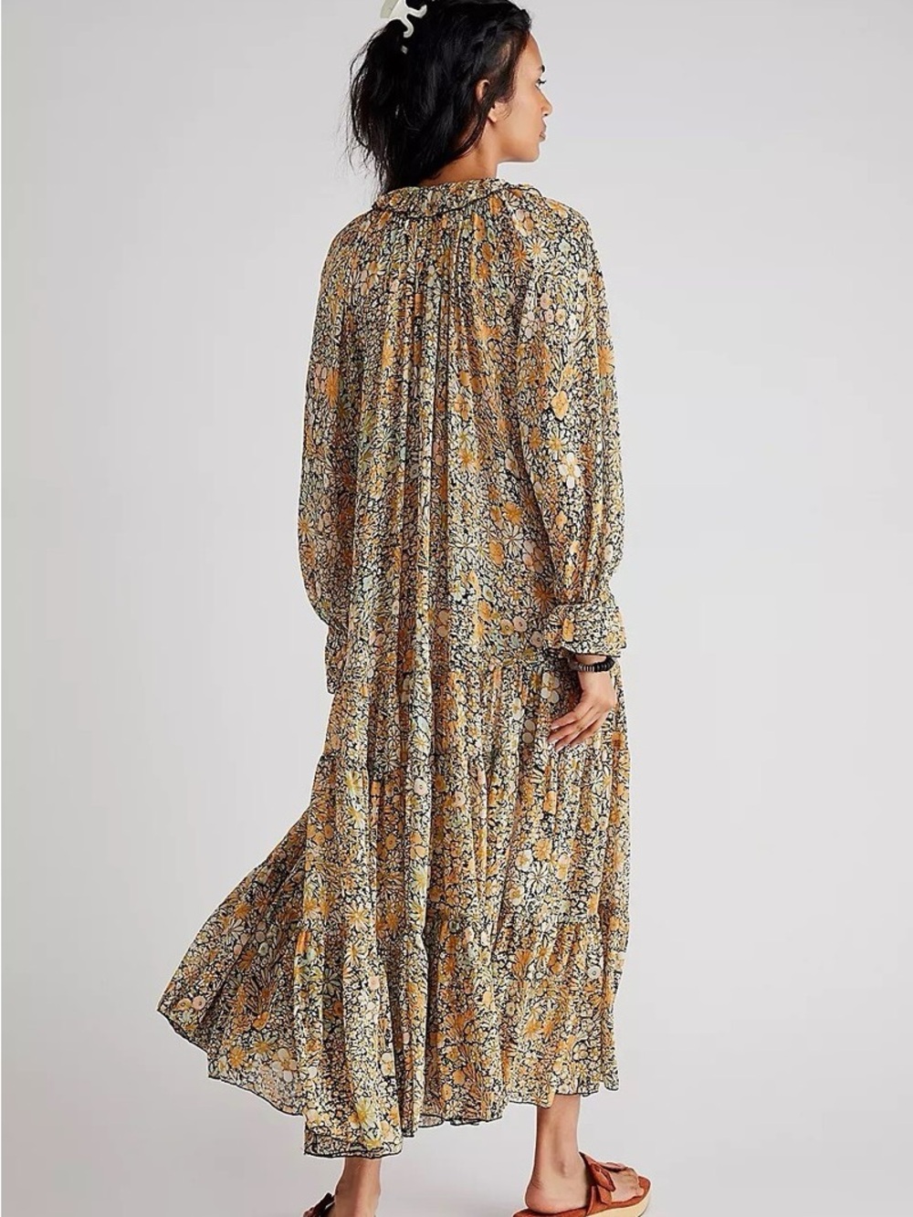 Free People Feeling Groovy Maxi Dress S price firm - Picture 4 of 10